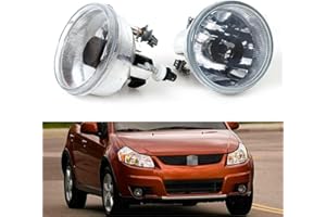 Compatible for Suzuki SX4 2007-2012 Compatible for Aerio 2002 2003 2004 Front Bumper Fog Light Fog Lamp Daytime Running Drivi