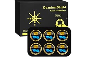 EXEXIUO 6 Pcs Phone Protection Stickers Neutralizers for Smart Phones/Tablets/Laptops/Computer/WiFi/Priner/TV Electronic Devices Blockers Blue