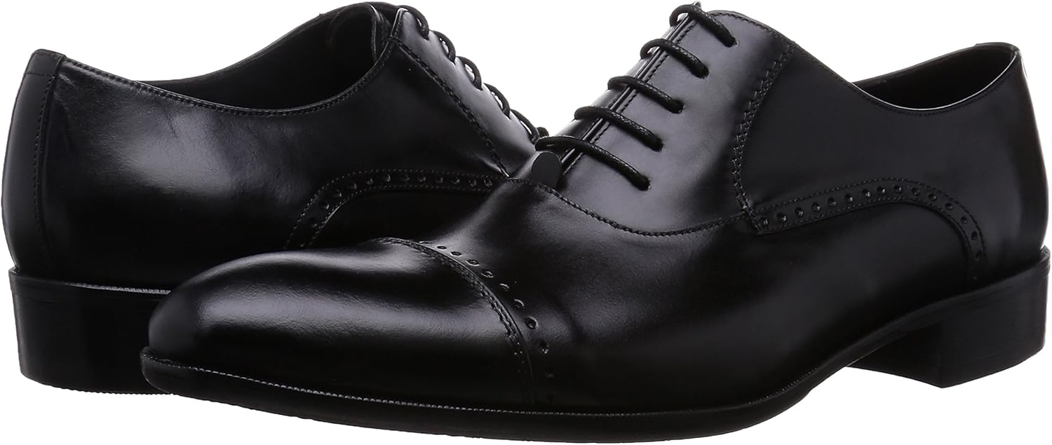 Amazon ランバンコレクション ビジネスシューズ 316 メンズ ブラック 27 ビジネスシューズ