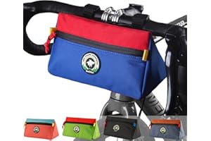Vortika Bike Handlebar Bag, Bicycle Front Bag, Kids Handle Bar Bag, Storage Bag with Shoulder Strap for Men Women Kids Outdoor Road MTB Cycling