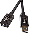 AmazonBasics USB 3.0 Extension Cable - A-Male to A-Female Adapter Cord- 9.8 Feet (3.0 Meters)