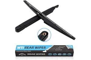 WTI Rear Wiper Arm Blade Set Compatible With Kia Sedona 2006-2014 minivan Rear Windshield Window Wiper Kits Assembly New Replacement Accessories Parts Fit 988104D001