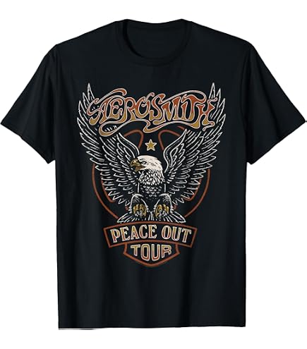 Amazon.com: American Classics Aerosmith Get Your Wings 1974 Tour T