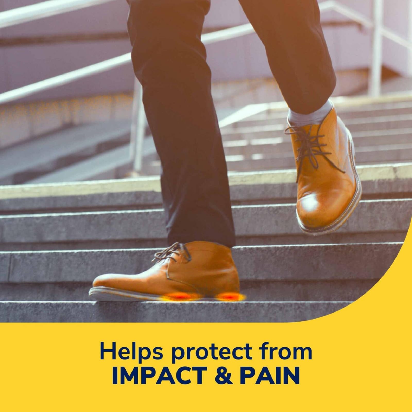 Dr. Scholl's® Heel & Arch All-Day Pain Relief Orthotics, Men's 8-12, 1 Pair, 3/4 Length