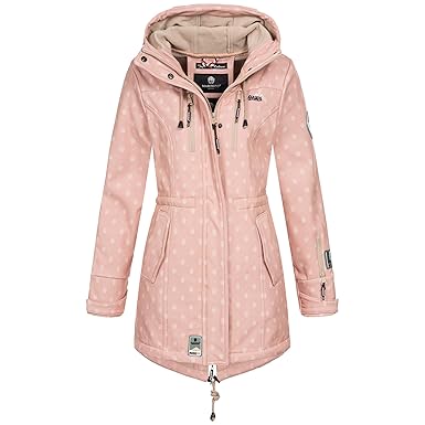 Marikoo ZIMTZICKE Damen Jacke Softshelljacke Winterjacke Regenjacke Outdoor XS-XXL 8-Farben