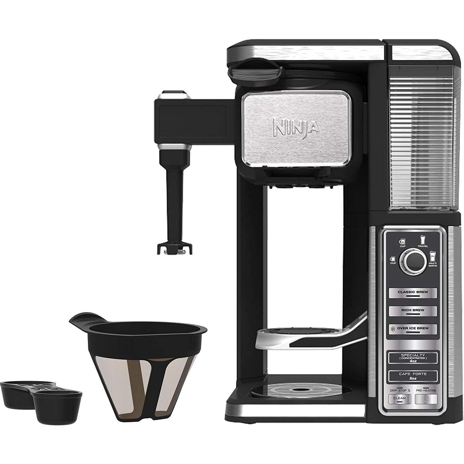 高知インター店 ニンジャ Ninja コーヒーバーsingle Serveシステム Cf110 Coffee Bar Black Silver 並行輸入品 One Size One Color B07pzxx9jd 新品即決 Firstcity Edu My