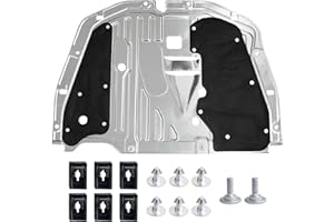 LoloWheat Engine Splash Shield Guard Under Car Shield Cover Board Compatible with Honda Civic 2016 2017 2018 2019 2020 2021 Replace 74110-TBA-A00 90674-TY2-A01