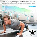 arboleaf Smart Body Fat Scale 14 Metrics 400lb Bluetooth BMI Muscle Mass view 4