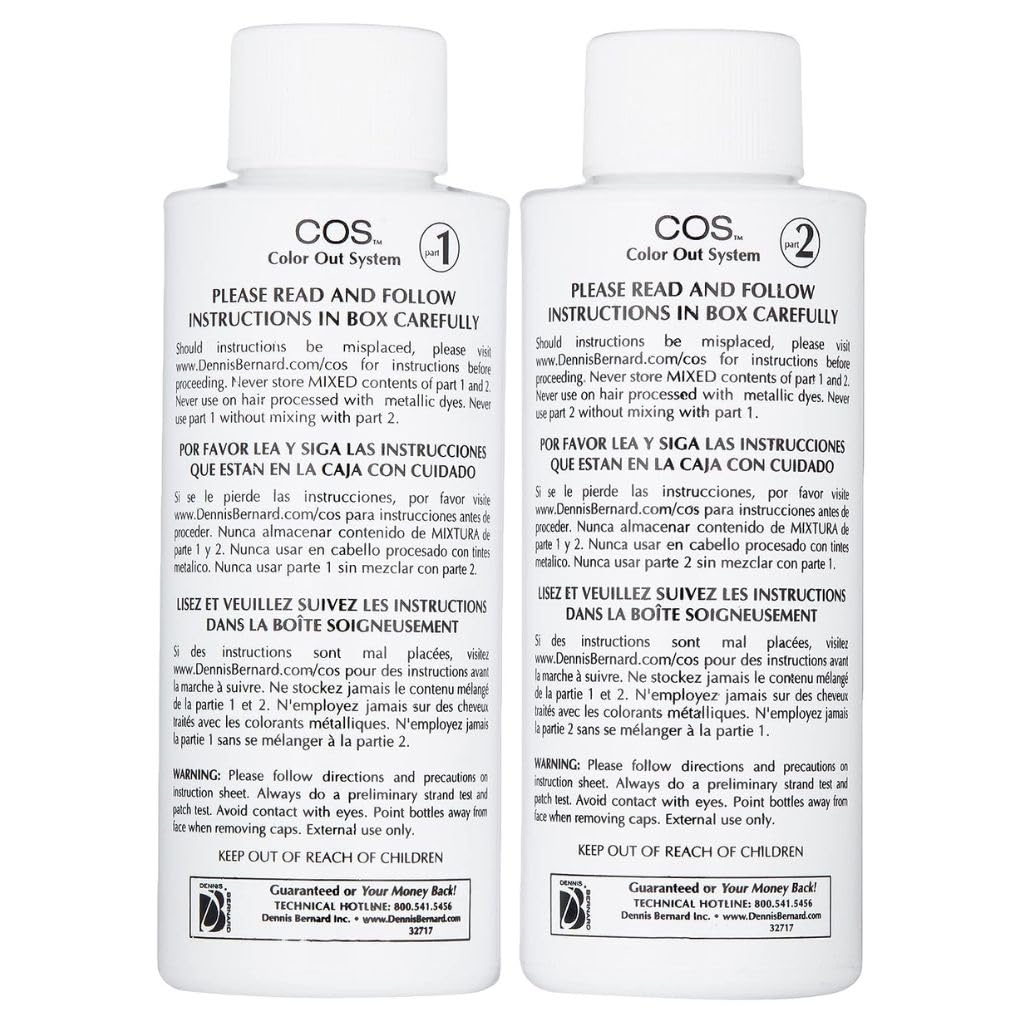 COS, The Original Color Out System | Guaranteed Authentic Original Formula l Safely Remove Semi & Permanent Hair Color | Ammonia Free