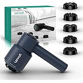 VOYOR-HEALTH Handheld Cellulite Massager, Electric Cellulite Remover Body Sculpting Massage with 5 Replaceable Heads for Arm,Thigh,Calves, Cordless & Rechargeable Deep Tissue Massager CM410 (Blue)