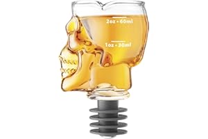 Final Touch Skull Jigger/Stopper - Brainfreeze Collection (FTA1863)