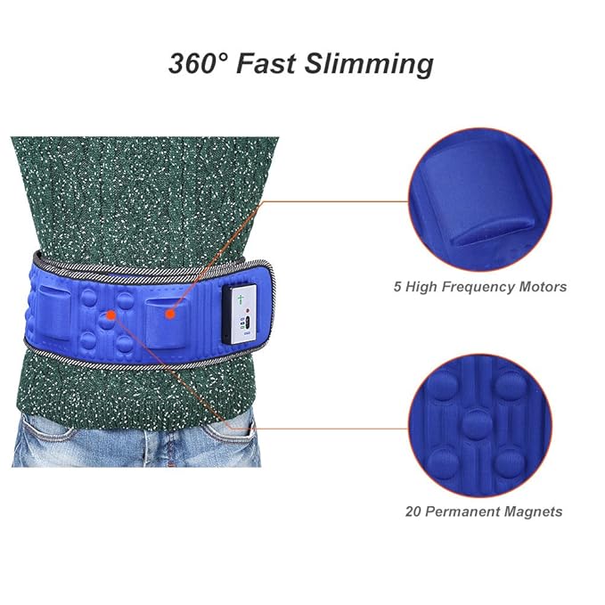 Pas wyszczuplający, elektryczny odchudzanie pas, masażer ...