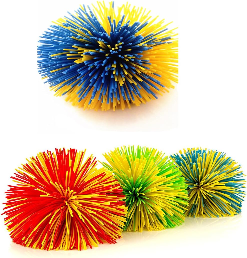 Bloomood 3 Pack Silicon Stretchy String Fidget /Eco-friendly Sensory Stress Toys- Stringy Play Ball
