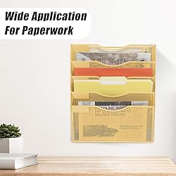 EASEPRES 5 Pocket Mesh Hanging Wall File