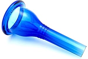 KELLY MOUTHPIECES KELLY Kellyberg Crystal Blue Plastic Tuba Mouthpiece