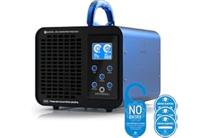 Airthereal MA10K-PRODIGI Ozone Machine, O3 Odor Remover Ionizer-Adjustable Settings for Any Size Room, Blue