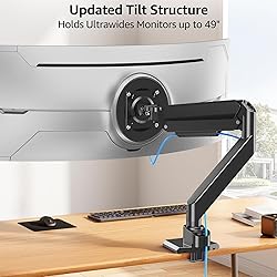 MOUNTUP Heavy Duty Monitor Arm for 49 inches, 44