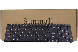 SUNMALL Laptop Keyboard Replacement Compatible with Acer Aspire for Aspire 5250 5251 5253 5336 5551 5552 5560 5733 5733z 5736Z 5738Z 5740 5741 5742 5750 5750G 5810 7741 7551 Series US Layout