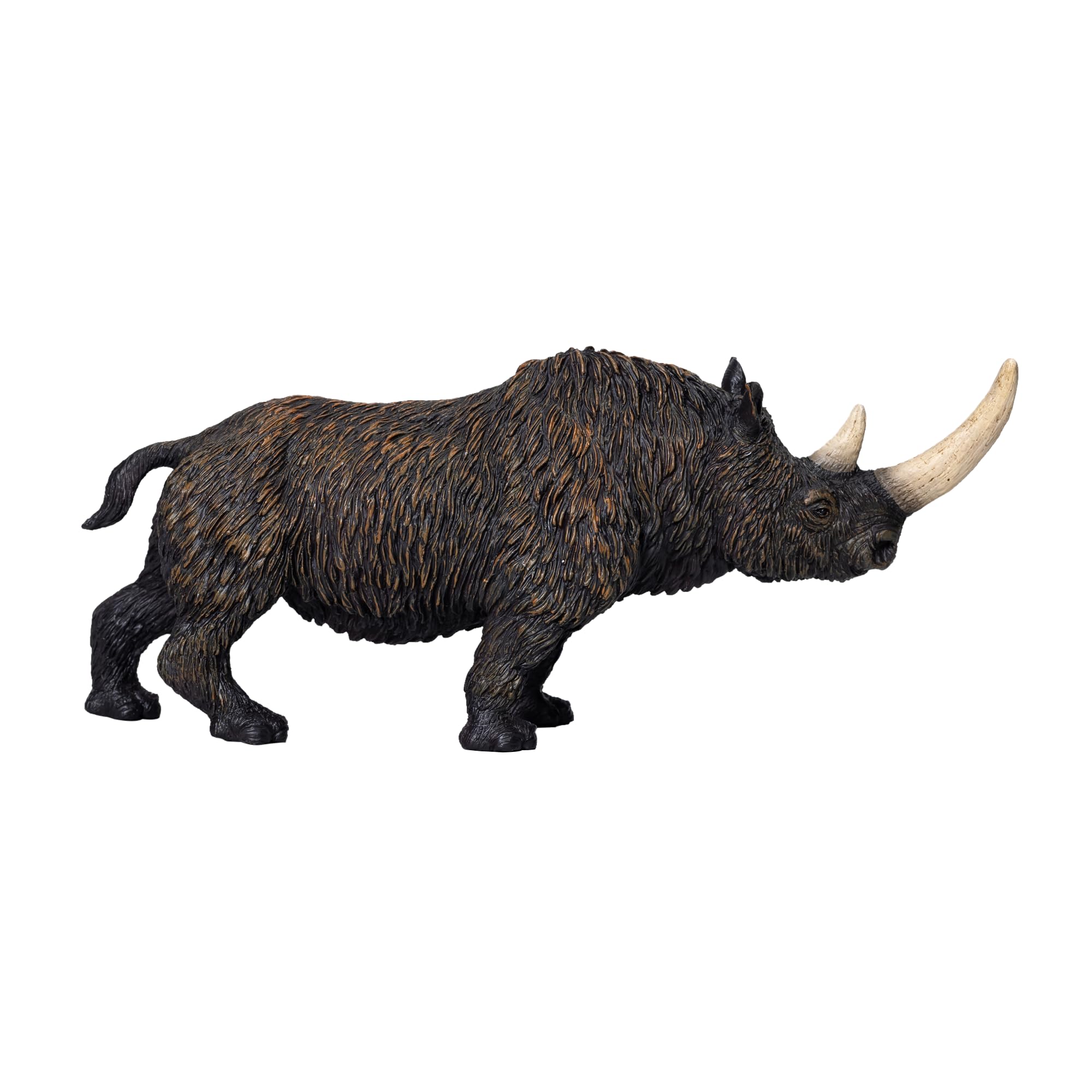 MOJO Woolly Rhino Prehistoric Animal Toy Figure Extinct Dinosaur for Play and Collection — image 1