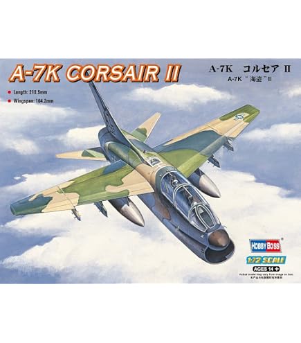 Amazon.com: Hobby Boss HY80344 A-7D Corsair II Airplane Model