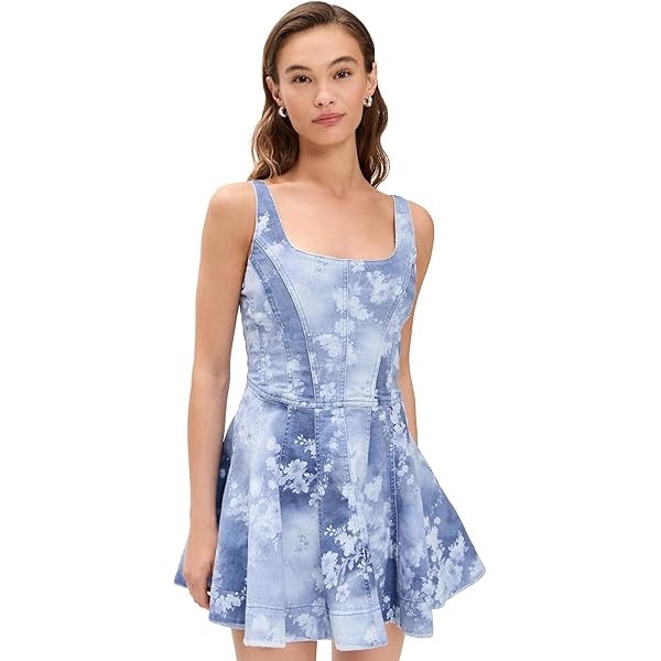 SALONI Women's Lina Short Dress, Thistledown Papyrus Plmt, Pink, Print, 4 at Amazon Women's Clothing store SALONI Women's Lina Short Dress, Thistledown Papyrus Plmt, Pink, Print, 4 at Amazon Women's Clothing store