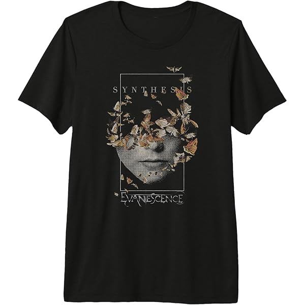 Amazon.com: Evanescence – Half Face T-Shirt : Clothing, Shoes