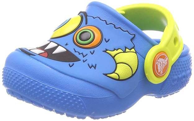 crocs Unisex-Kinder Fun Lab Kids Clogs Salte Grey