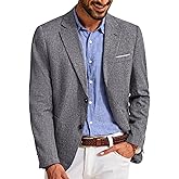 PJ PAUL JONES Mens Casual Sport Coats Two Buttons Lightweight Business Sport Blazer