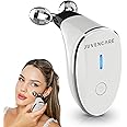 Microcurrent Facial Device - 6 in 1 Advanced Face Microcurrent Device - Rejuvenating Facial Microcurrent Device Anti-Aging Microcurrent Facial Devices Boost Skin Care Products Absorption (White Cream)