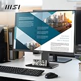 MSI PRO MP2412 23.8" Full HD Office Monitor 100Hz VA HDMI DP VESA Mountable view 4