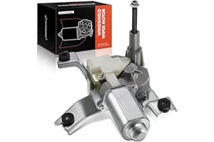 A-Premium Rear Windshield Wiper Motor Compatible with Dodge Caliber 2007-2012 Hatchback & Jeep Patriot 2007-2017, Compass 2007-2017, Sport Utility, 3-Pin, Replace# 5116146AA, 5116146AC