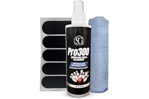 Spekkled Girrafe Bowling Ball Cleaner Spray - Oil, Scuff, and Belt Mark Cleaner Restores Tack, Prolongs Lifespan of Ball - EPA Safer Bowling Ball Restoration - Bowling Accessories - 8FL Oz