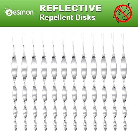 Amazon Com Besmon Woodpecker Bird Scare Devices Reflective