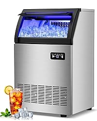 220LBS Commercial Ice Maker Machine - 72PCS Ice