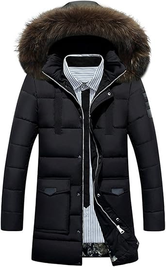 Amazon Lisa Pulster ダウンコート メンズ ロング ダウンジャケット 冬 分厚い アウターコート フード付き 暖かい 防寒 M L Xl Xxl Xxxl コート ジャケット 通販