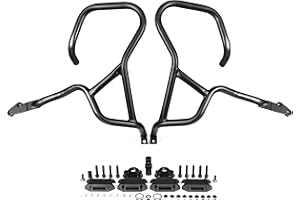 Krator Engine Guard, Black, Highway Crash Bar Compatible with 2012-2021 Suzuki V-Strom 650