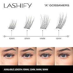 Lashify Amplify 14mm Gossamer Eyelash Extensions
