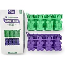 Mister Gummy Lot De 2 Moules En Forme D'ours En Gélatine De Taille