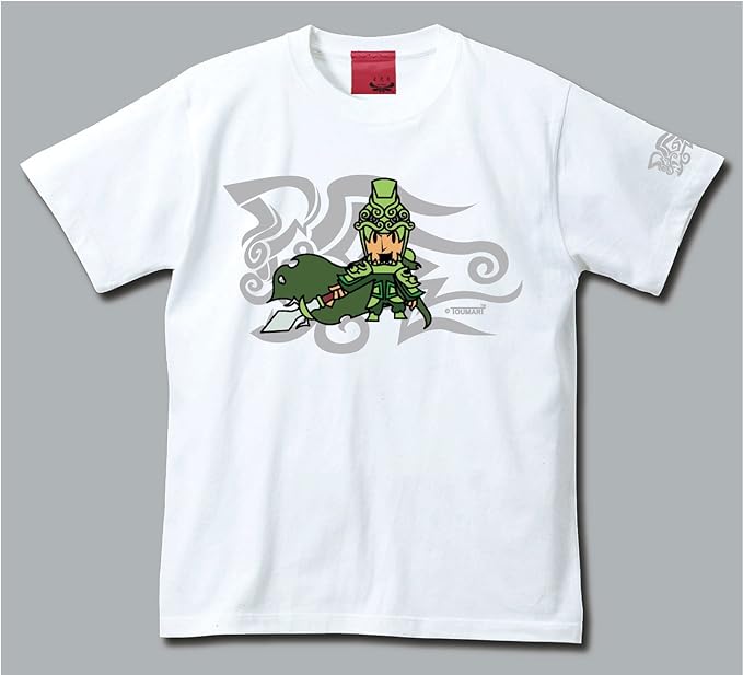 Amazon 赤兎馬 Touma三国志tシャツ 馬超 ホワイト Tシャツ カットソー 通販