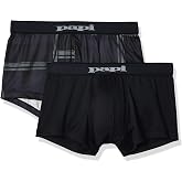 papi Men's Brazilian Cool Trunk Boxer Briefs Pack of 2 Comfort Fitting Underwear