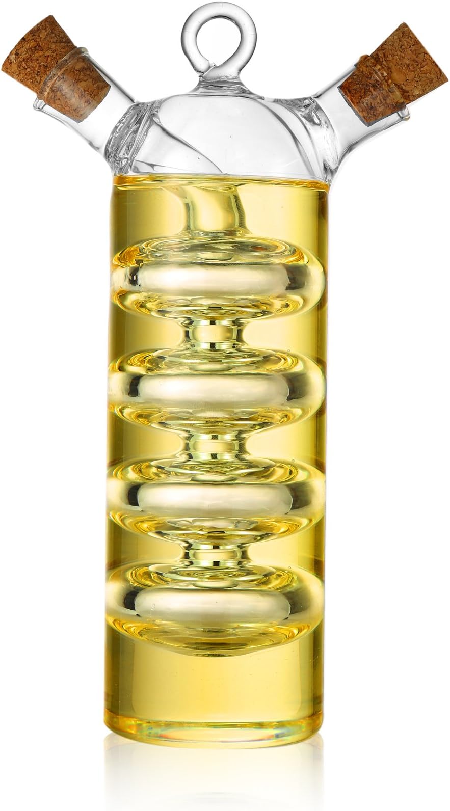 Olive Oil and Vinegar Dual Glass Dispenser Bottle (VB9)
