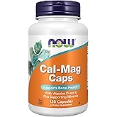 NOW Supplements, Cal-Mag with Zinc, Copper, Manganese and Vitamin D, 120 Capsules