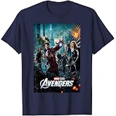 Marvel Studios Avengers Movie Poster Graphic T-Shirt T-Shirt