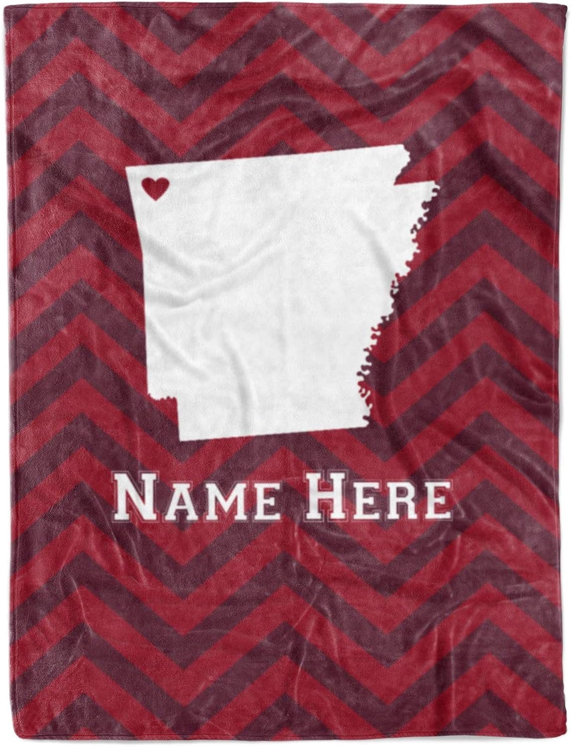 Sherpa Arkansas Infant Toddler Blanket 40 X 30 Arkansas Baby Blanket Home Living Blankets Throws Vadel Com