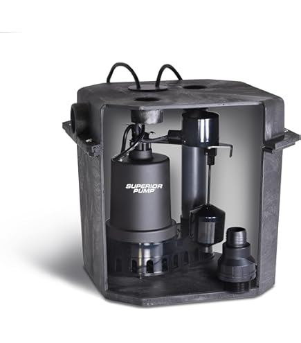 Liberty 404, Residential Drain Pump, Short Profile, 1/3 HP, 115