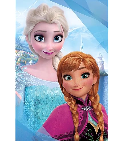 Poster Géant La Reine Des Neiges 2 (FROZEN 2) - Décoration Murale Chambre Enfant