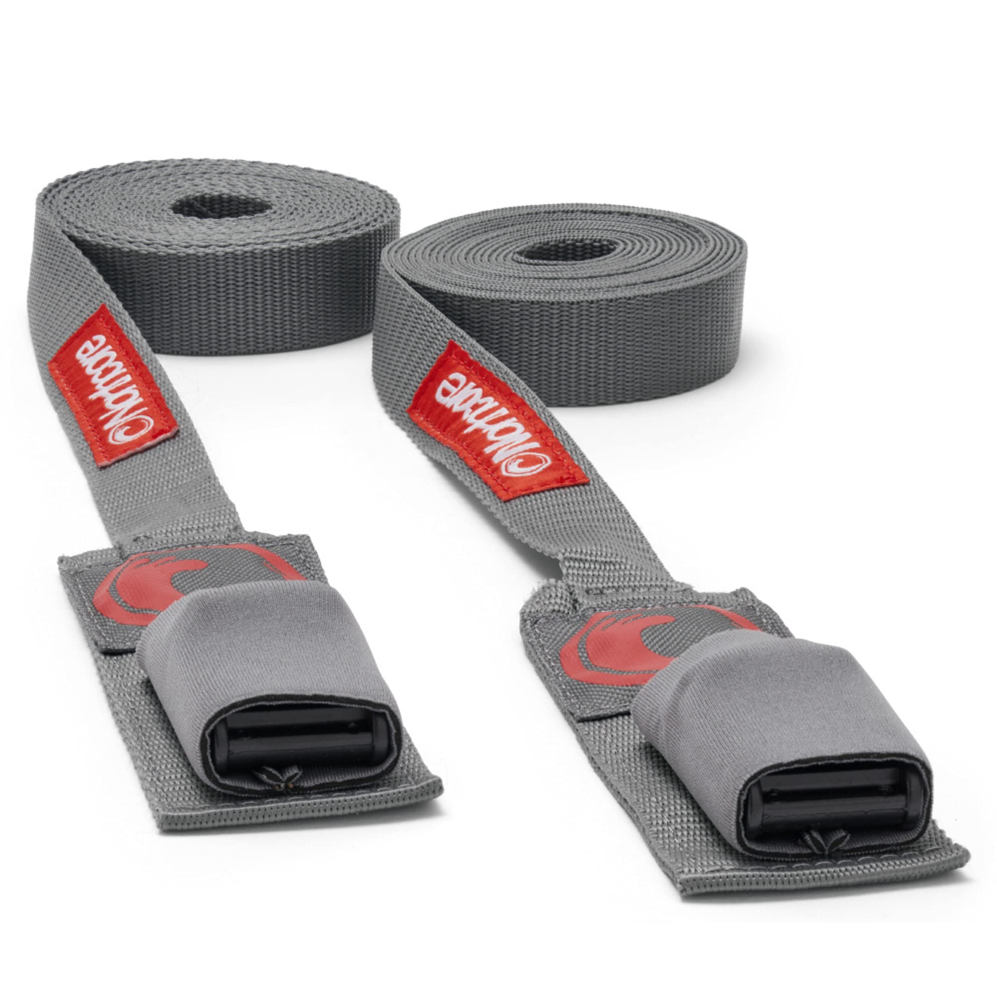 Northcore Surfing and Watersports Accessories - 3.6M Standard Tie Downs - Grey