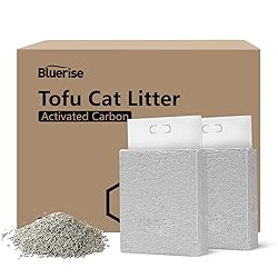 BLUERISE Tofu Cat Litter 6LB×2Bags Natural Cat