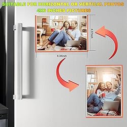 CHUNNIAO Orange Magnetic Picture Frame 4X6 for