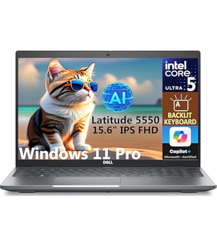 Amazon.com: Dell Latitude 5550 15 Business AI Laptop, 15.6